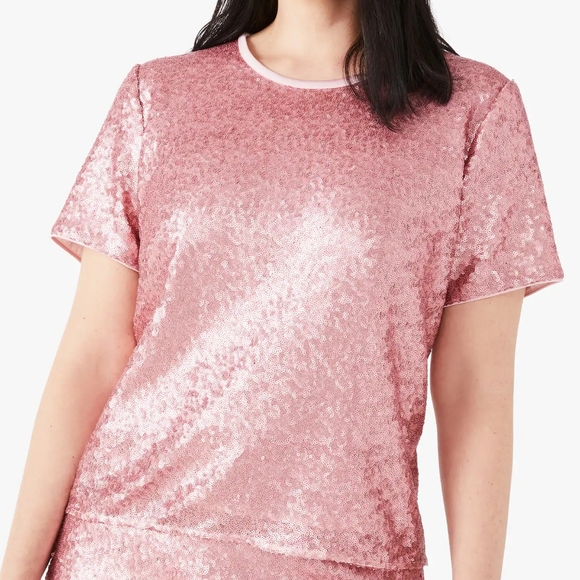 kate spade sequin bow back top Sz Medium NWOT - Picture 6 of 6